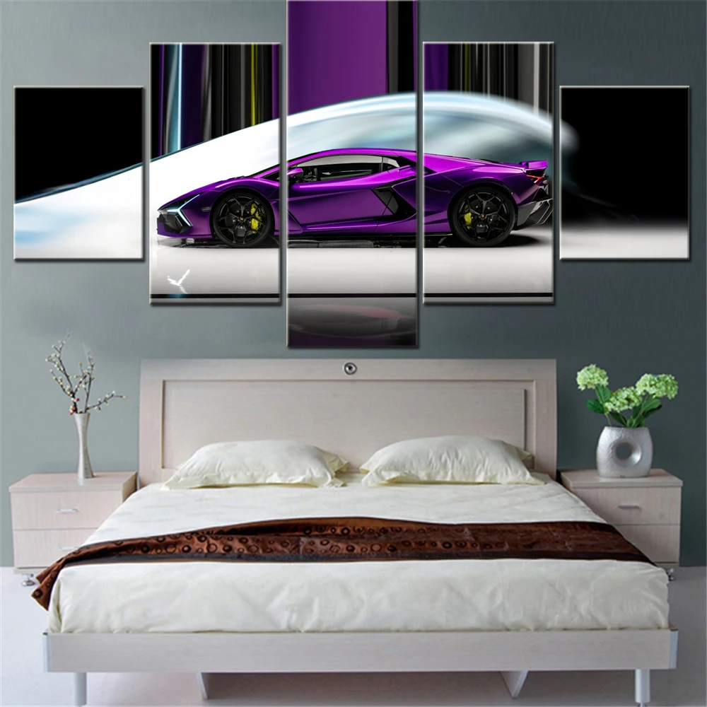 5 Pieces Canvas Wall Arts Vehicle Poster Painting Cars Purple Revuelto Wallpaper Home Decor Picture Printing Living Room Mural
5 Pieces Canvas Wall Arts Vehicle Poster Painting Cars Purple Revuelto Wallpaper Home Decor Picture Printing Living Room Mural