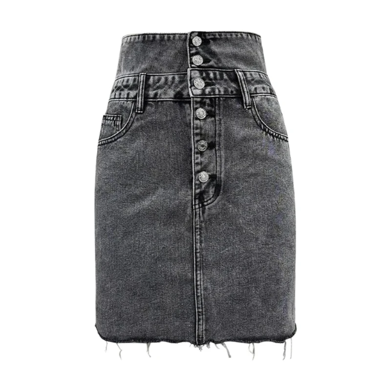 Denim Skirts Women Mid Length Skirt A Line Slim Mom Jeans Button Elegant Splice Y2k Temperament Casual Party Club Summer 2025
Denim Skirts Women Mid Length Skirt A Line Slim Mom Jeans Button Elegant Splice Y2k Temperament Casual Party Club Summer 2025