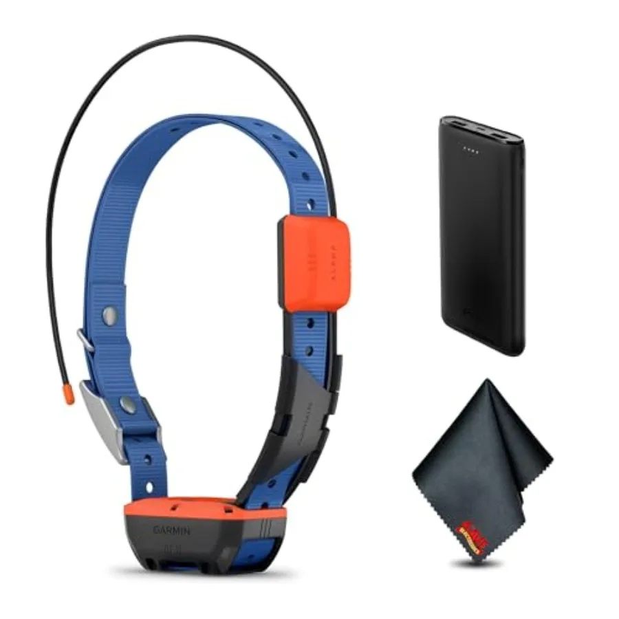 GPS dog tracking collar for outdoor use, durable nylon strap in black with multicolor LED beacon lights, long battery life and
GPS dog tracking collar for outdoor use, durable nylon strap in black with multicolor LED beacon lights, long battery life and