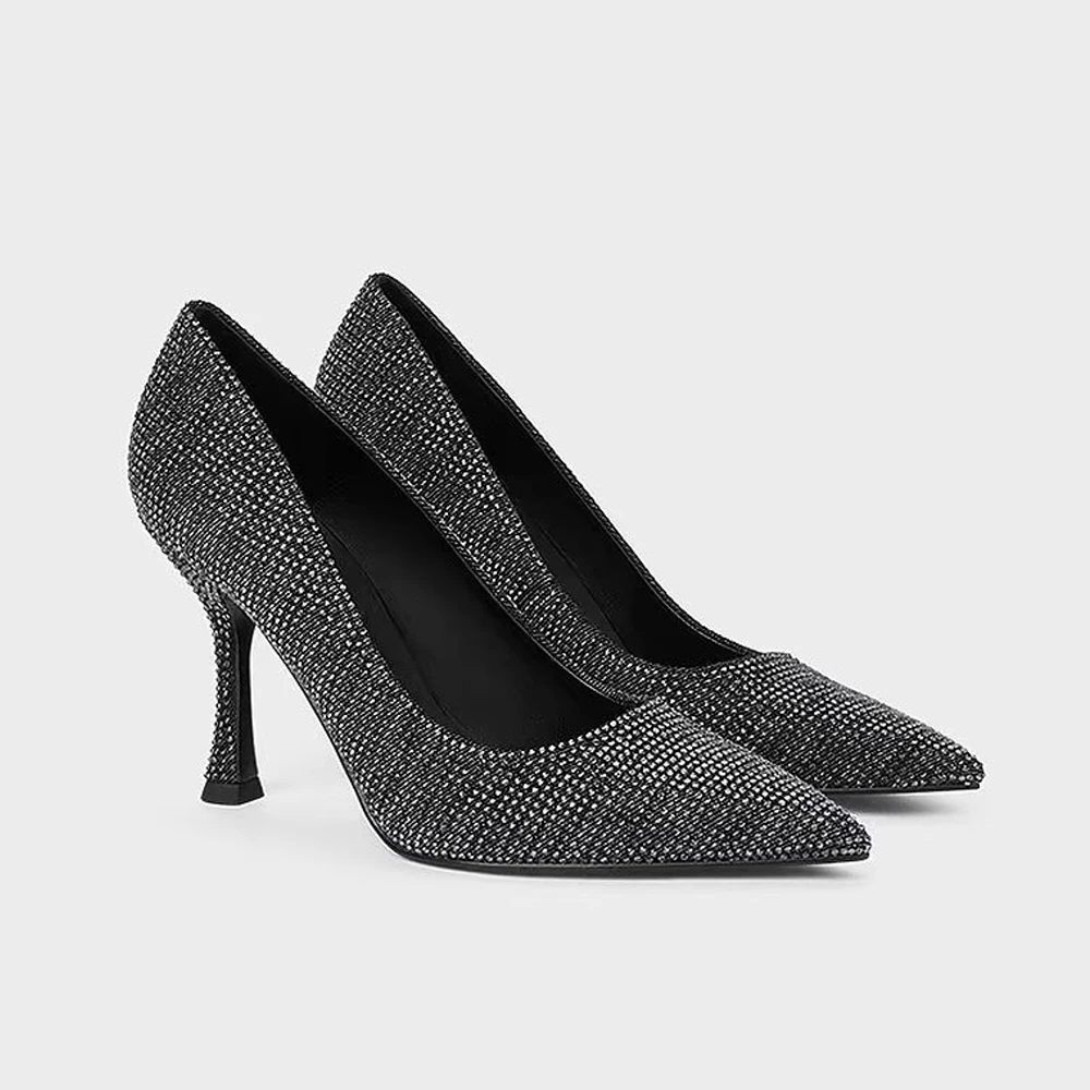 FWRD Women's Rhinestone Embellished Pointed Toe Stiletto Heels, Elegant Comfortable Party Evening Dress Shoes #FWRD000225
FWRD Women's Rhinestone Embellished Pointed Toe Stiletto Heels, Elegant Comfortable Party Evening Dress Shoes #FWRD000225