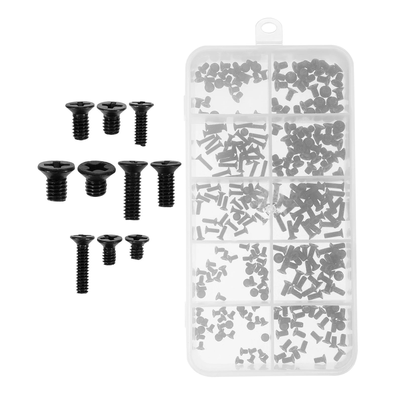 300 pcs Black Screws Flat Head Corrosion Resistant Oxide Coated Weatherproof Long Lasting For Indoor Outdoor Use Machine Drywall
300 pcs Black Screws Flat Head Corrosion Resistant Oxide Coated Weatherproof Long Lasting For Indoor Outdoor Use Machine Drywall