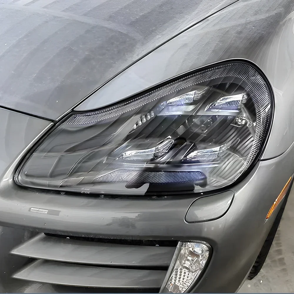 Автомобильные фары в сборе для Porsche Cayenne 2007-2010, светодиодные автомобильные фары, обновление 2021, высокая конфигурация, матричный дизайн, аксессуары
Автомобильные фары в сборе для Porsche Cayenne 2007-2010, светодиодные автомобильные фары, обновление 2021, высокая конфигурация, матричный дизайн, аксессуары