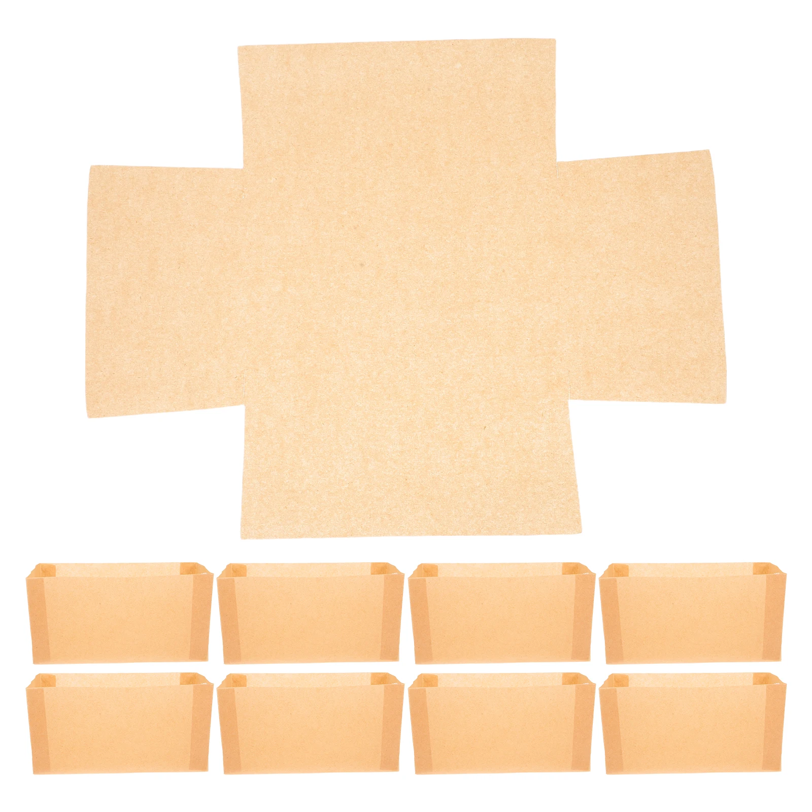 50 Pcs Bread Nonstick Liners Loaf Pan Paper Baking for Supplies Light Brown Cake Tins Cups
50 Pcs Bread Nonstick Liners Loaf Pan Paper Baking for Supplies Light Brown Cake Tins Cups