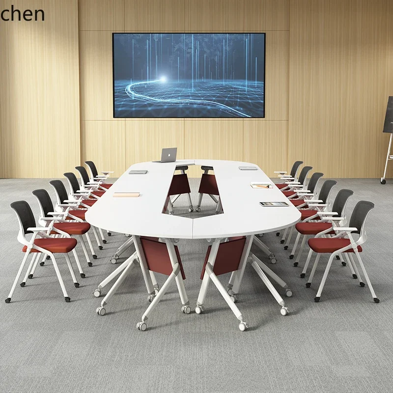 training table and chair combination foldable conference mobile desk long splicing training desk
training table and chair combination foldable conference mobile desk long splicing training desk