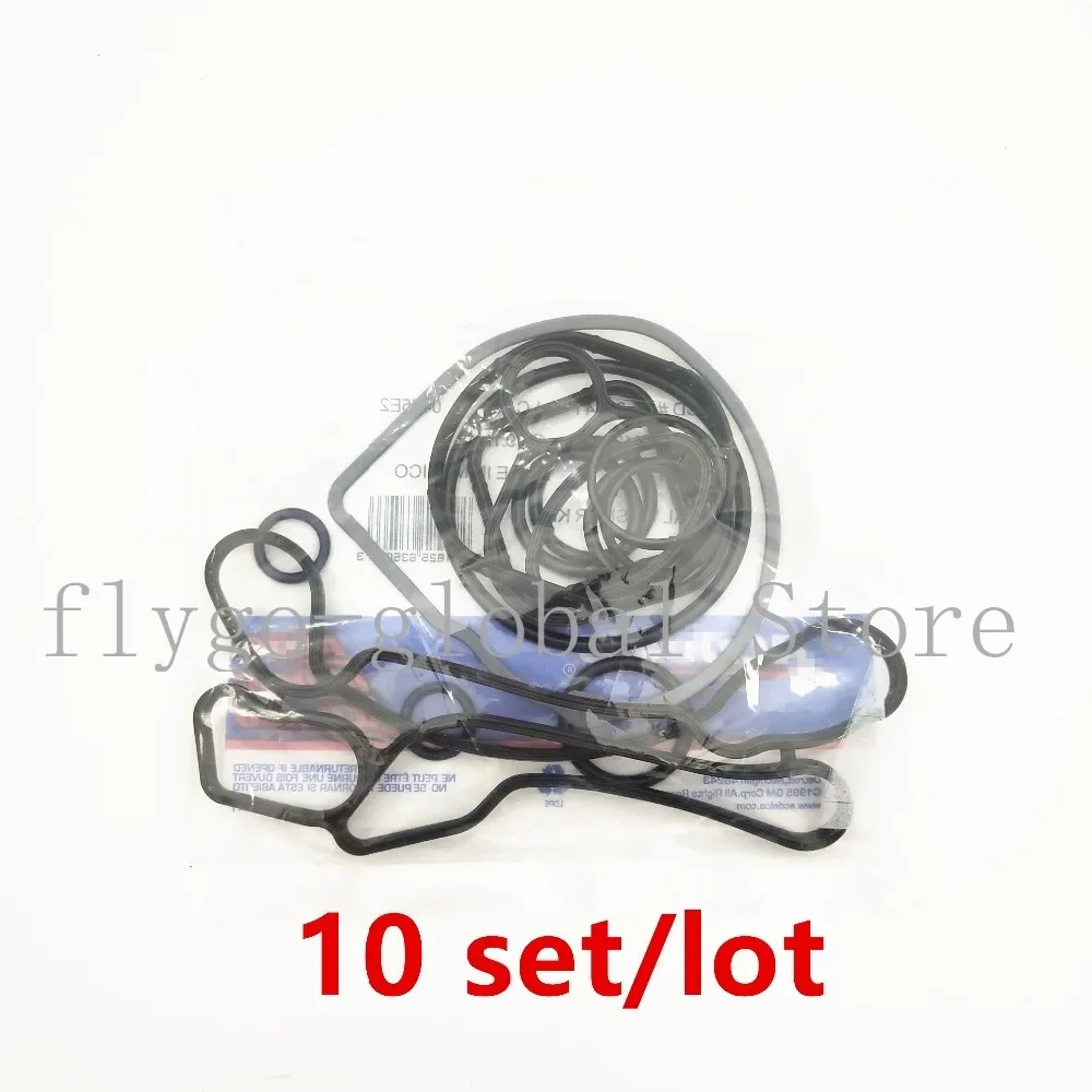 93186324 24445723 55354071 10set/lot Oil Cooler Repair Kits Gaskets For Chevrolet Cruze 1.6L 1.8L Opel Orlando Astra 1.6L 1.8L
93186324 24445723 55354071 10set/lot Oil Cooler Repair Kits Gaskets For Chevrolet Cruze 1.6L 1.8L Opel Orlando Astra 1.6L 1.8L