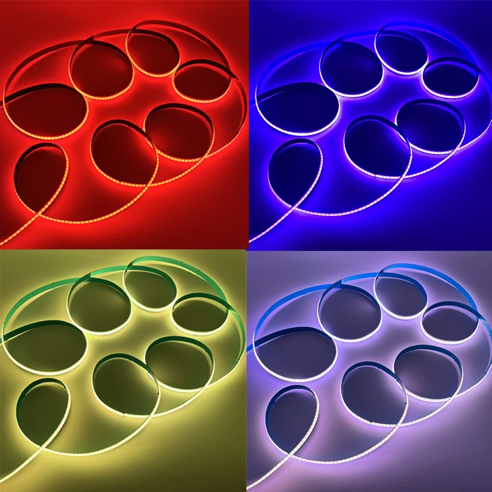 Tuya Smart WiFi 24V COB RGBCCT LED Strip Lights 1M-5M High Bright Dotless Colorful Tape FOB LED Dimmable Lamp Room Kitchen Decor
Tuya Smart WiFi 24V COB RGBCCT LED Strip Lights 1M-5M High Bright Dotless Colorful Tape FOB LED Dimmable Lamp Room Kitchen Decor