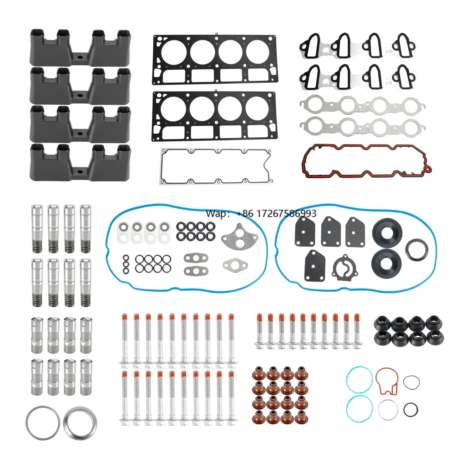 For Tahoe 5.3L 2007-2014 5328CC 325CID V8 16 Valve AFM Lifter Replacement Kit Head Gasket Set Head Bolts Lifters
For Tahoe 5.3L 2007-2014 5328CC 325CID V8 16 Valve AFM Lifter Replacement Kit Head Gasket Set Head Bolts Lifters