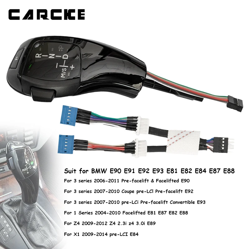 Gear Shift Knob Shifter Lever Retrofit Kit Car Accessories For BMW E90 E91/92/93/81/82/E84/87/88 E46 E60/61 E39 E38/53 Z4 X1
Gear Shift Knob Shifter Lever Retrofit Kit Car Accessories For BMW E90 E91/92/93/81/82/E84/87/88 E46 E60/61 E39 E38/53 Z4 X1