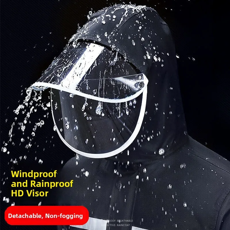 Thickened Double Layer Long Raincoat Unisex Full Body Waterproof Outdoor Overalls Individual Detachable Rainwear
Thickened Double Layer Long Raincoat Unisex Full Body Waterproof Outdoor Overalls Individual Detachable Rainwear