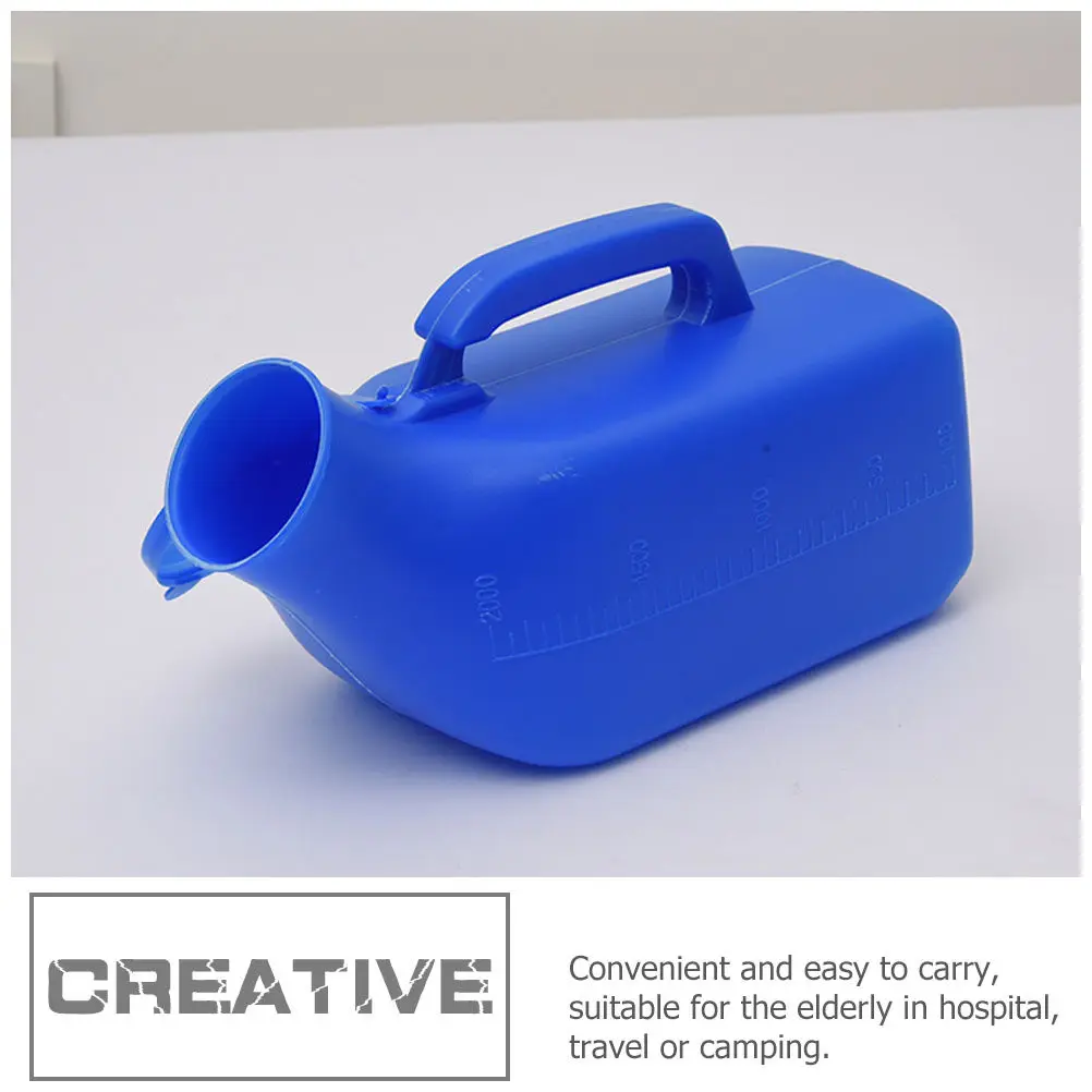 2Pcs Pediatric Urinal Bottle Thick Plastic Spill Proof Portable Large Capacity Patient Elderly Bedridden Nursing Pot Blue
2Pcs Pediatric Urinal Bottle Thick Plastic Spill Proof Portable Large Capacity Patient Elderly Bedridden Nursing Pot Blue