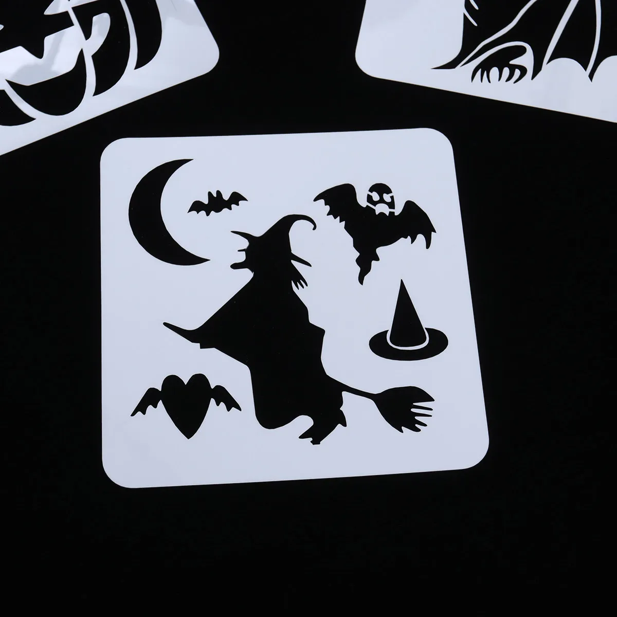 12PCS Halloween Elements Painting Template Drawing Tool Cartoon Hollow Painting Stencils Education Learning Toys for Kids (
12PCS Halloween Elements Painting Template Drawing Tool Cartoon Hollow Painting Stencils Education Learning Toys for Kids (