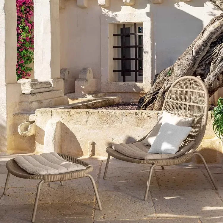Outdoor leisure sofa open-air balcony garden courtyard swimming pool loungers B & B creative rattan coffee table tables and chai
Outdoor leisure sofa open-air balcony garden courtyard swimming pool loungers B & B creative rattan coffee table tables and chai