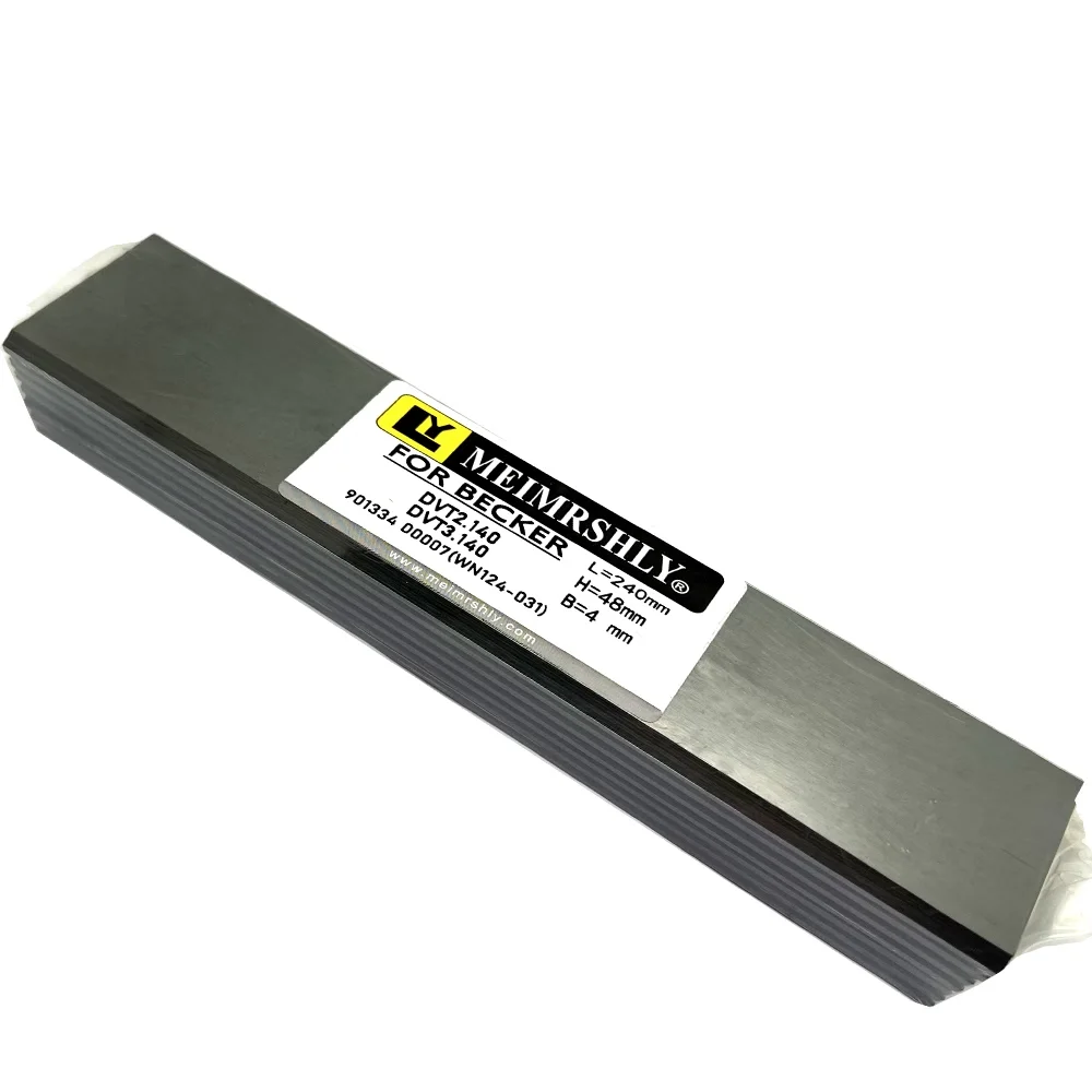 4 * 48 * 240mm Carbon Vanes 90133400004 WN124-031 for Becker Pump KDT2.140 KVT2.140 KDT3.140 KVT3.140 KL1.140 (Pack of 7Pieces)
4 * 48 * 240mm Carbon Vanes 90133400004 WN124-031 for Becker Pump KDT2.140 KVT2.140 KDT3.140 KVT3.140 KL1.140 (Pack of 7Pieces)