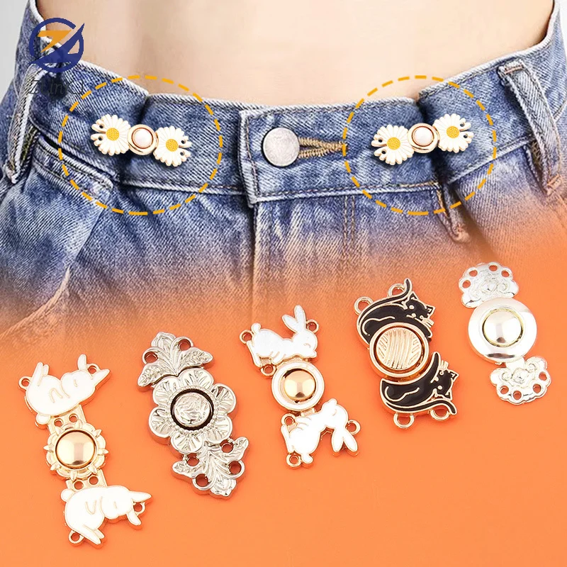 1pcs Jeans Waist Buckle Waist Closing Tighten Waist Button Detachable Metal Pins Adjustable Waist Clip Waist Ornaments
1pcs Jeans Waist Buckle Waist Closing Tighten Waist Button Detachable Metal Pins Adjustable Waist Clip Waist Ornaments