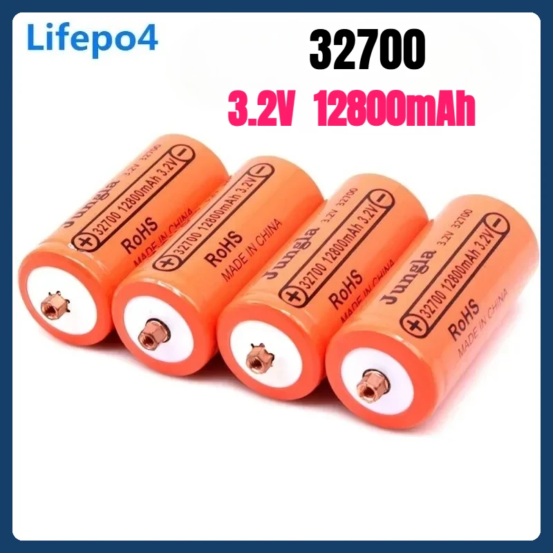 12800mAh 3.2V 32700 Lifepo4 Rechargeable Battery Professional Lithium Iron Phosphate Power Battery with Screw
12800mAh 3.2V 32700 Lifepo4 Rechargeable Battery Professional Lithium Iron Phosphate Power Battery with Screw