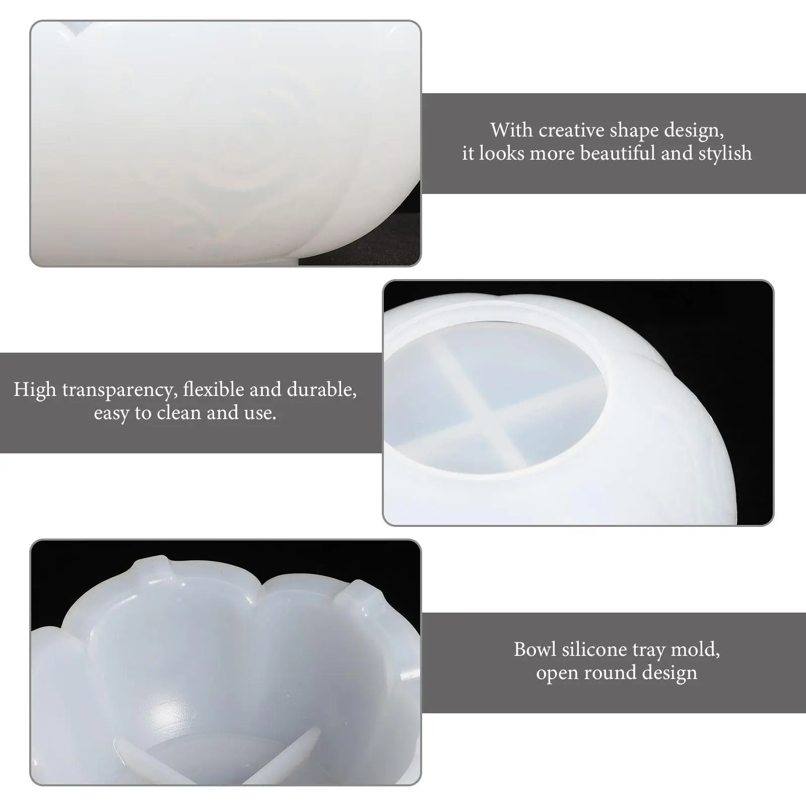 Crystal Epoxy Resin Mold Silicone DIY Decoration Tea Light Mirror Bowl Jewelry Trinket Dish Craft Practical Resin Accessories
Crystal Epoxy Resin Mold Silicone DIY Decoration Tea Light Mirror Bowl Jewelry Trinket Dish Craft Practical Resin Accessories