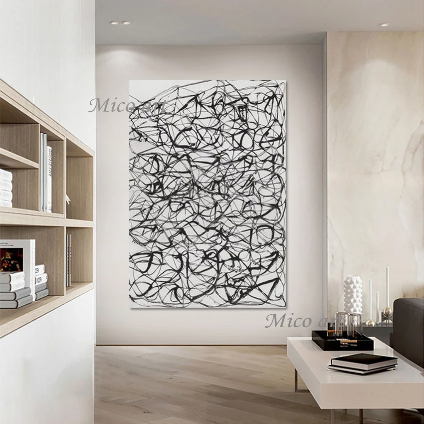 Abstract Black Color Line Texture Picture Art Idea Acrylic Design Canvas Outdoor Wall Decor Painting Unframed Canvas Gifts
Abstract Black Color Line Texture Picture Art Idea Acrylic Design Canvas Outdoor Wall Decor Painting Unframed Canvas Gifts