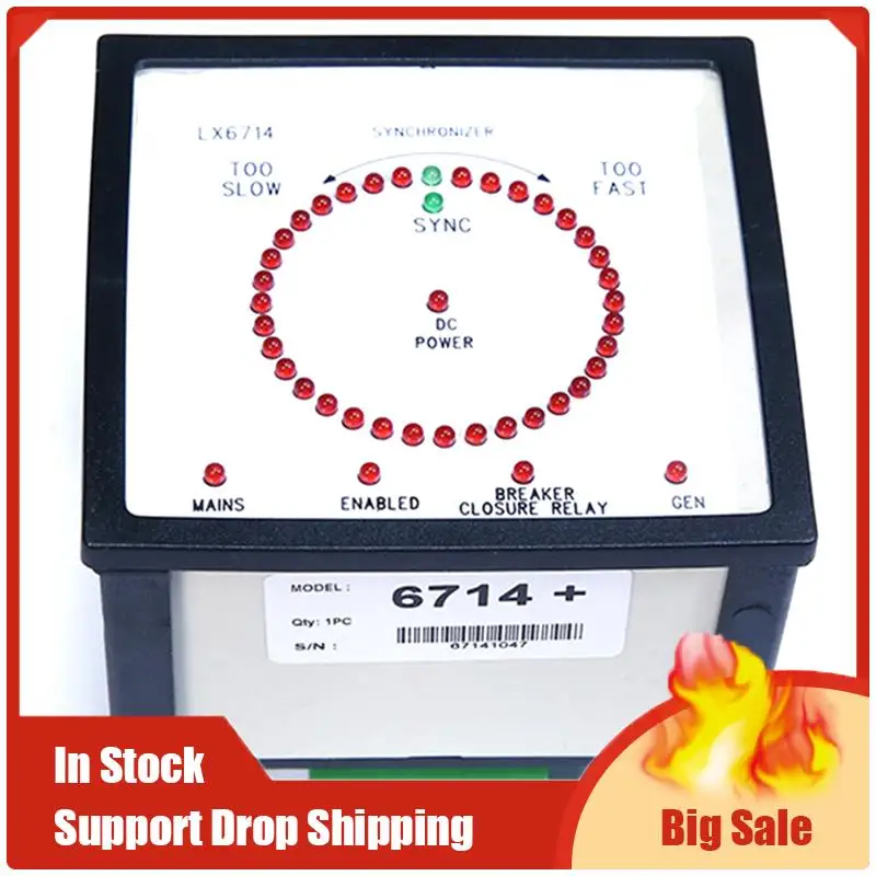 1 PCS Synchronized Parallel Table Syc6714+ Generator Parallel Control Cabinet Generator Accessories Portable Accessories
1 PCS Synchronized Parallel Table Syc6714+ Generator Parallel Control Cabinet Generator Accessories Portable Accessories