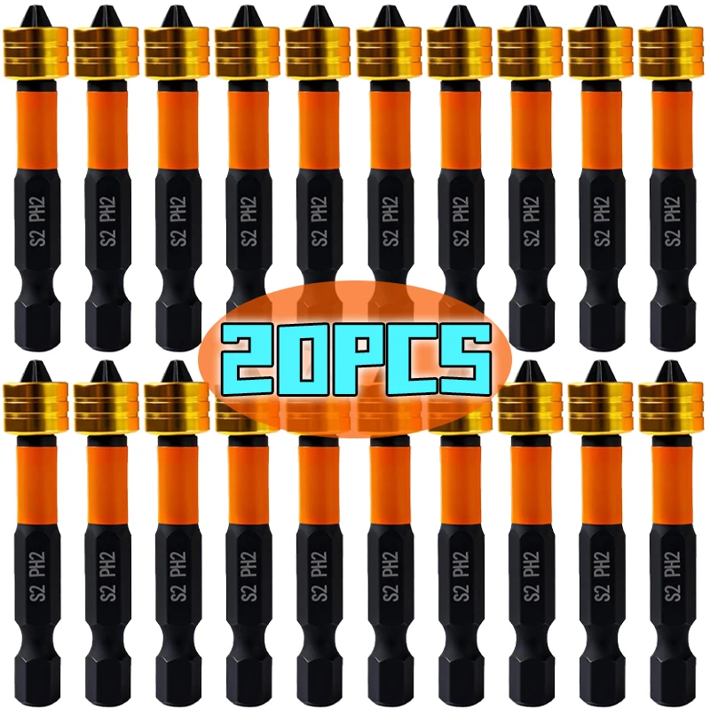 20/1pcs Hex Shank S2 Alloy Steel Strong Magnetic Phillip Screwdriver Bit for Metal Iron Woodworking Cutting Drilling Power Tools
20/1pcs Hex Shank S2 Alloy Steel Strong Magnetic Phillip Screwdriver Bit for Metal Iron Woodworking Cutting Drilling Power Tools