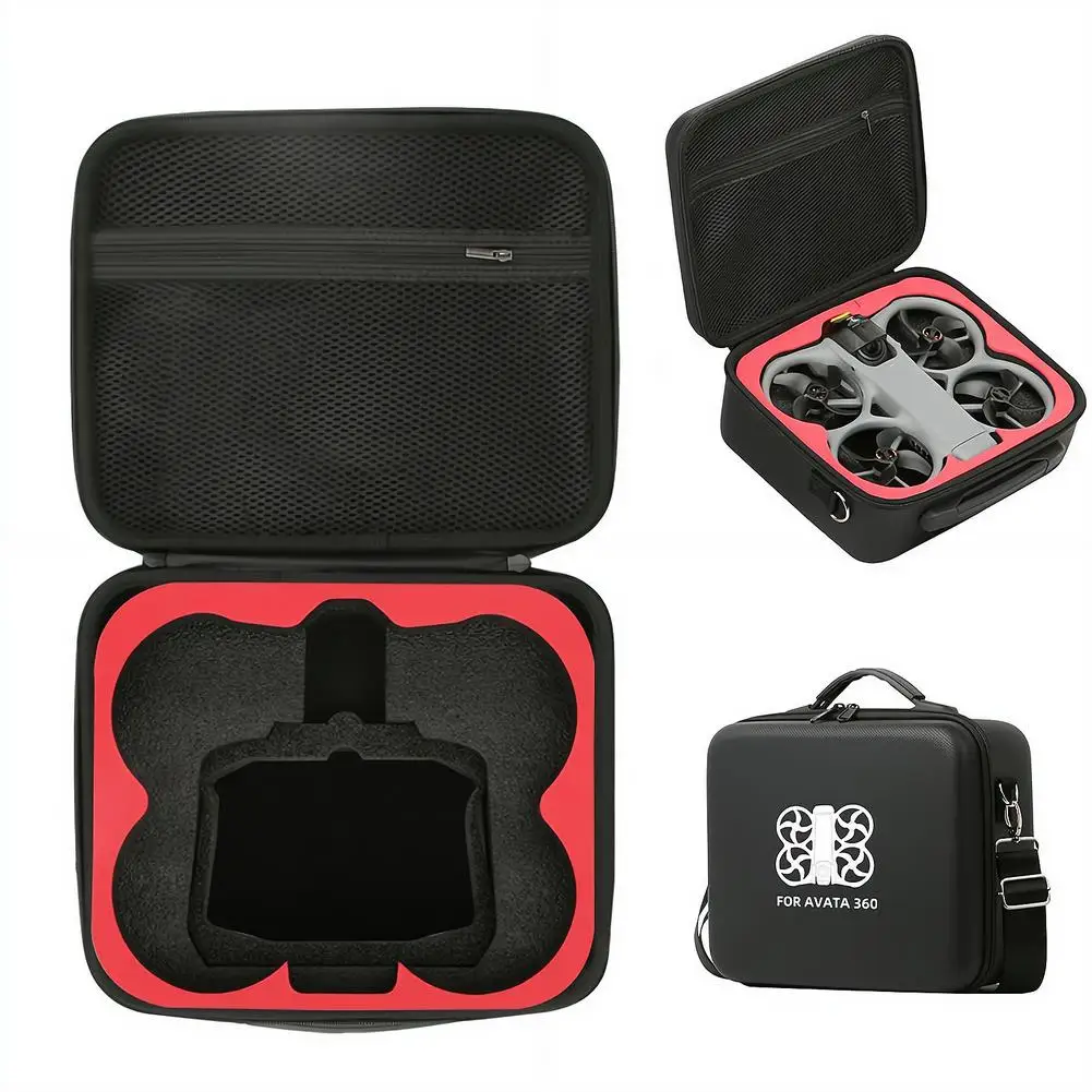 Waterproof Carrying Hard Case for DJI Avata 360,Portable Travel Storage Bag Box For AVATA 360 Drone Accessories with Mesh Pocket
Waterproof Carrying Hard Case for DJI Avata 360,Portable Travel Storage Bag Box For AVATA 360 Drone Accessories with Mesh Pocket