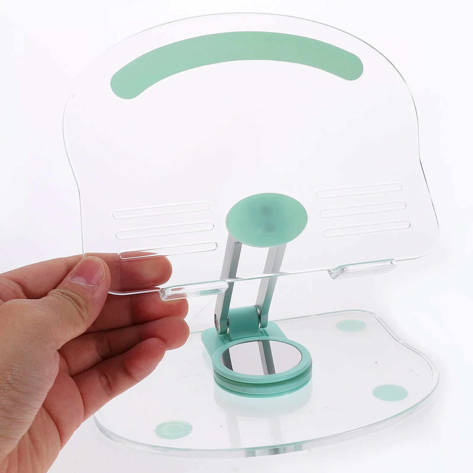 Foldable Tablet Stand Adjustable Desk Holder for and Tablet Lightweight Compact Design for Home Office Kitchen Use
Foldable Tablet Stand Adjustable Desk Holder for and Tablet Lightweight Compact Design for Home Office Kitchen Use