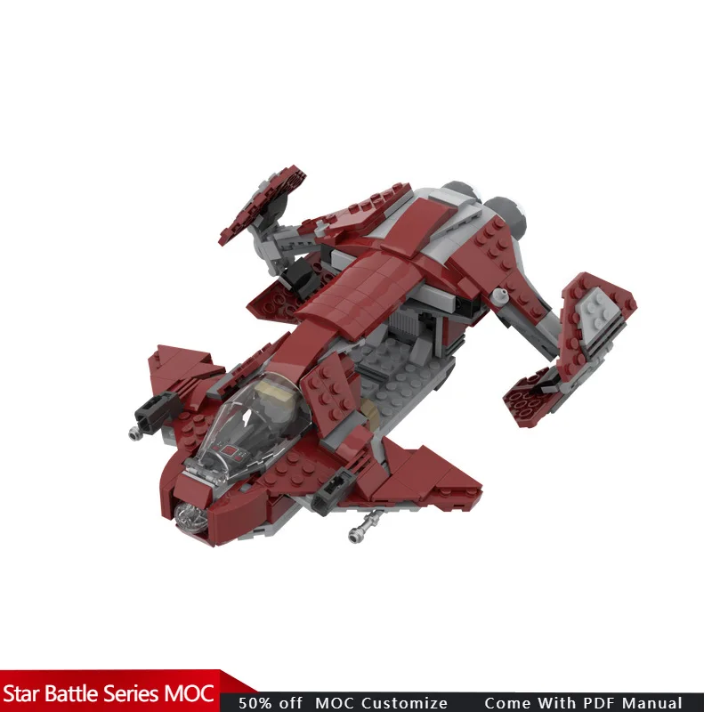367 PCS Star Fighting Low Altitude Support Gunship - 75362 alternative MOC Customize Modular Building DIY Toy Birthday Gift
367 PCS Star Fighting Low Altitude Support Gunship - 75362 alternative MOC Customize Modular Building DIY Toy Birthday Gift