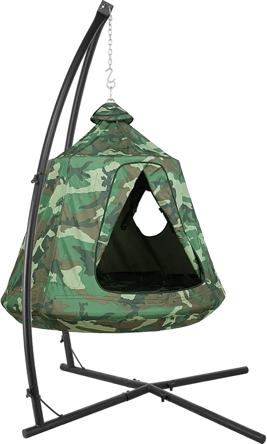 X-Shaped Hanging Tree Tent w/Swing Chair,Hammock Chair Stand Canopy w/Steel Frame,Indoor Outdoor Egg Basket Patio Seat
X-Shaped Hanging Tree Tent w/Swing Chair,Hammock Chair Stand Canopy w/Steel Frame,Indoor Outdoor Egg Basket Patio Seat