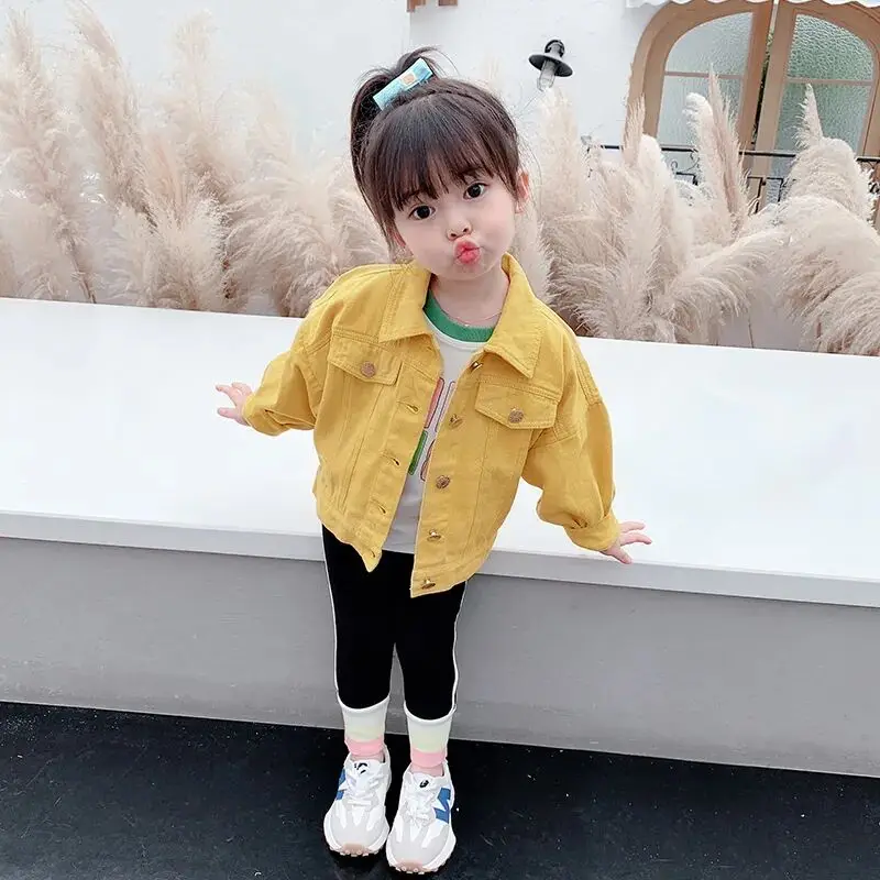 0-6Y Baby Girl Denim Jacket Spring and Autumn New Children's Casual Cartoon Jeans Coat
0-6Y Baby Girl Denim Jacket Spring and Autumn New Children's Casual Cartoon Jeans Coat