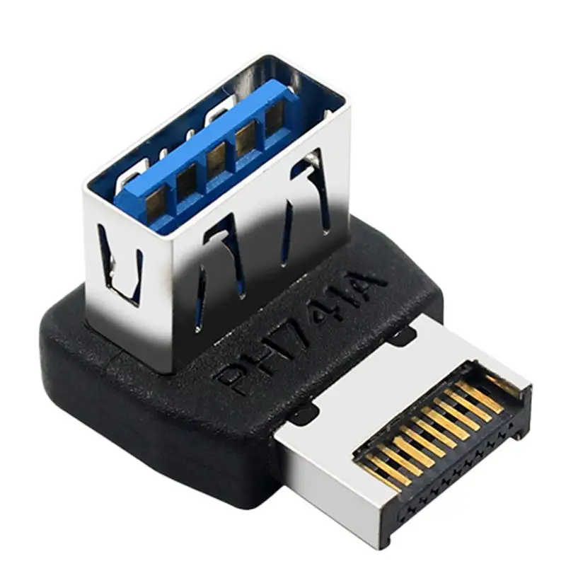 Разъем для передней панели, материнская плата компьютера, USB 3.1 к разъему TYPE E, панель преобразователя TYPE-E, 90-градусный разъем рулевого управления для мальчиков 
Разъем для передней панели, материнская плата компьютера, USB 3.1 к разъему TYPE E, панель преобразователя TYPE-E, 90-градусный разъем рулевого управления для мальчиков