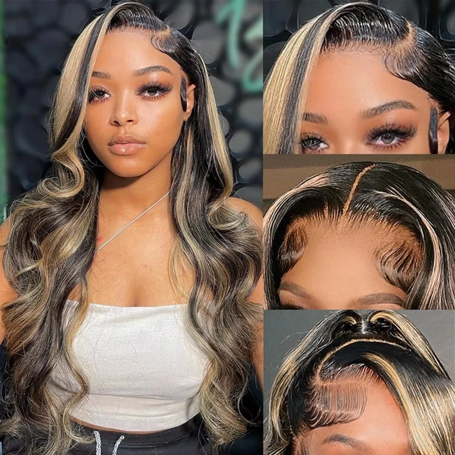 1B/27 Highlight Hd Lace Wigs Body Wave 13x4 Lace Front Human Hair Wigs Brazilian Ombre Blonde Colored Lace Front Wig 200 Density
1B/27 Highlight Hd Lace Wigs Body Wave 13x4 Lace Front Human Hair Wigs Brazilian Ombre Blonde Colored Lace Front Wig 200 Density