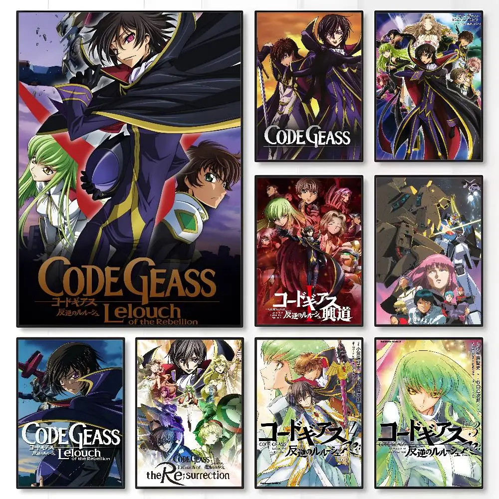 Japanese Code G-Geass Z-Zero Anime Poster High Quality Dorm Living Room Aesthetic Wall Decoration Painting Stickers Gift
Japanese Code G-Geass Z-Zero Anime Poster High Quality Dorm Living Room Aesthetic Wall Decoration Painting Stickers Gift