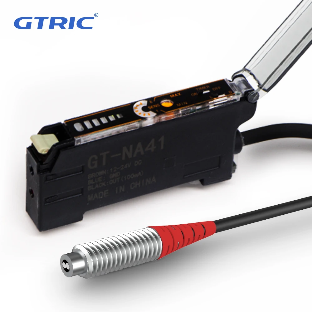GTRIC Fiber Optic Sensor Amplifier,10-30V DC 3-wire PNP NO/NC NA41 ,Coaxial Non-coaxial Diffusion Optical,Photoelectric Sensor
GTRIC Fiber Optic Sensor Amplifier,10-30V DC 3-wire PNP NO/NC NA41 ,Coaxial Non-coaxial Diffusion Optical,Photoelectric Sensor