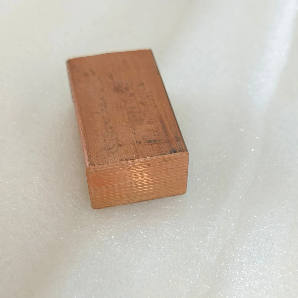 20x30x50mm Solid Copper Plate Electrode Sacrificial Anode Plating Sheet Customized CNC service
20x30x50mm Solid Copper Plate Electrode Sacrificial Anode Plating Sheet Customized CNC service