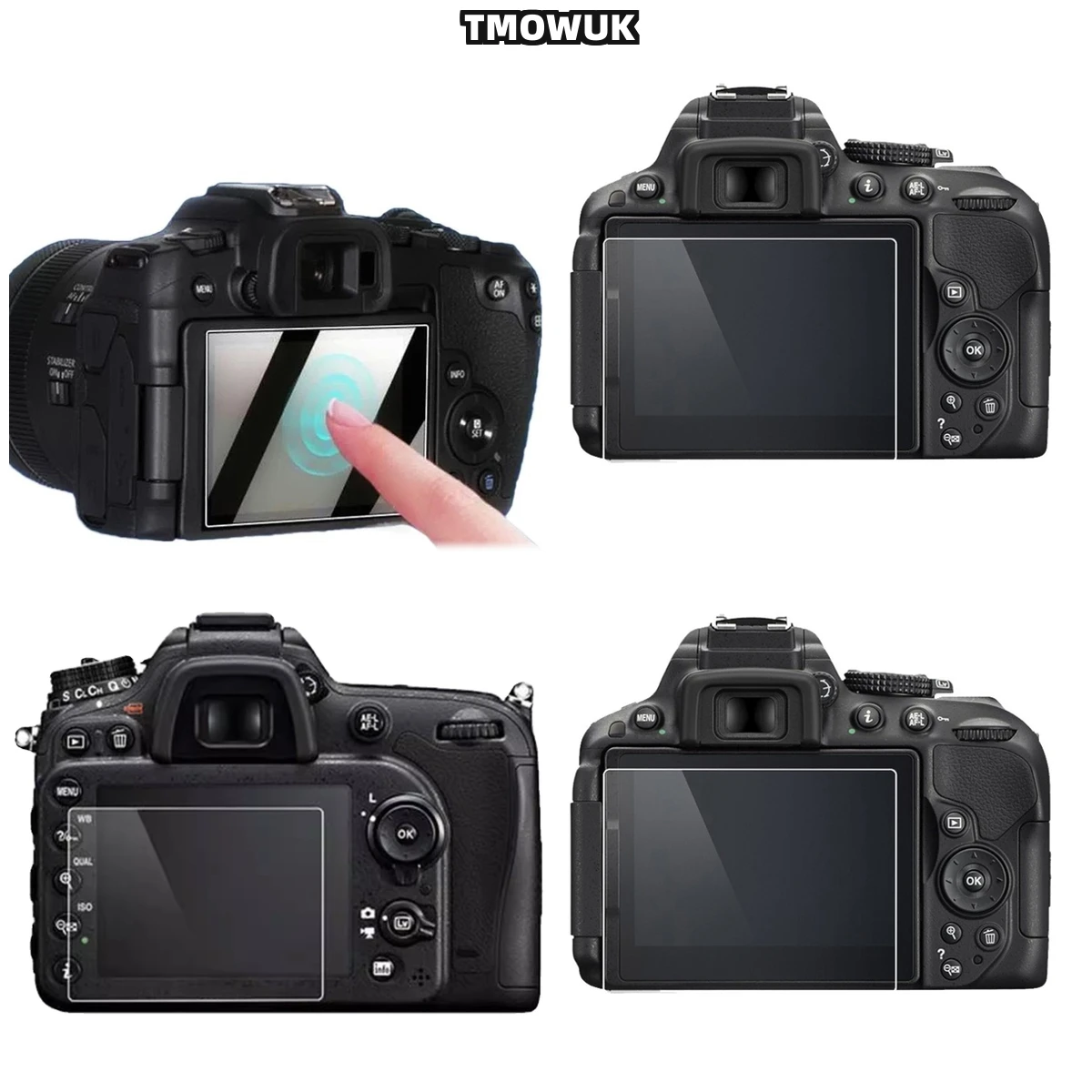 For Nikon D5100 D5200 Anti-Scratch HD Clear Tempered Glass Screen Protector 9H Hardness Film LCD
For Nikon D5100 D5200 Anti-Scratch HD Clear Tempered Glass Screen Protector 9H Hardness Film LCD