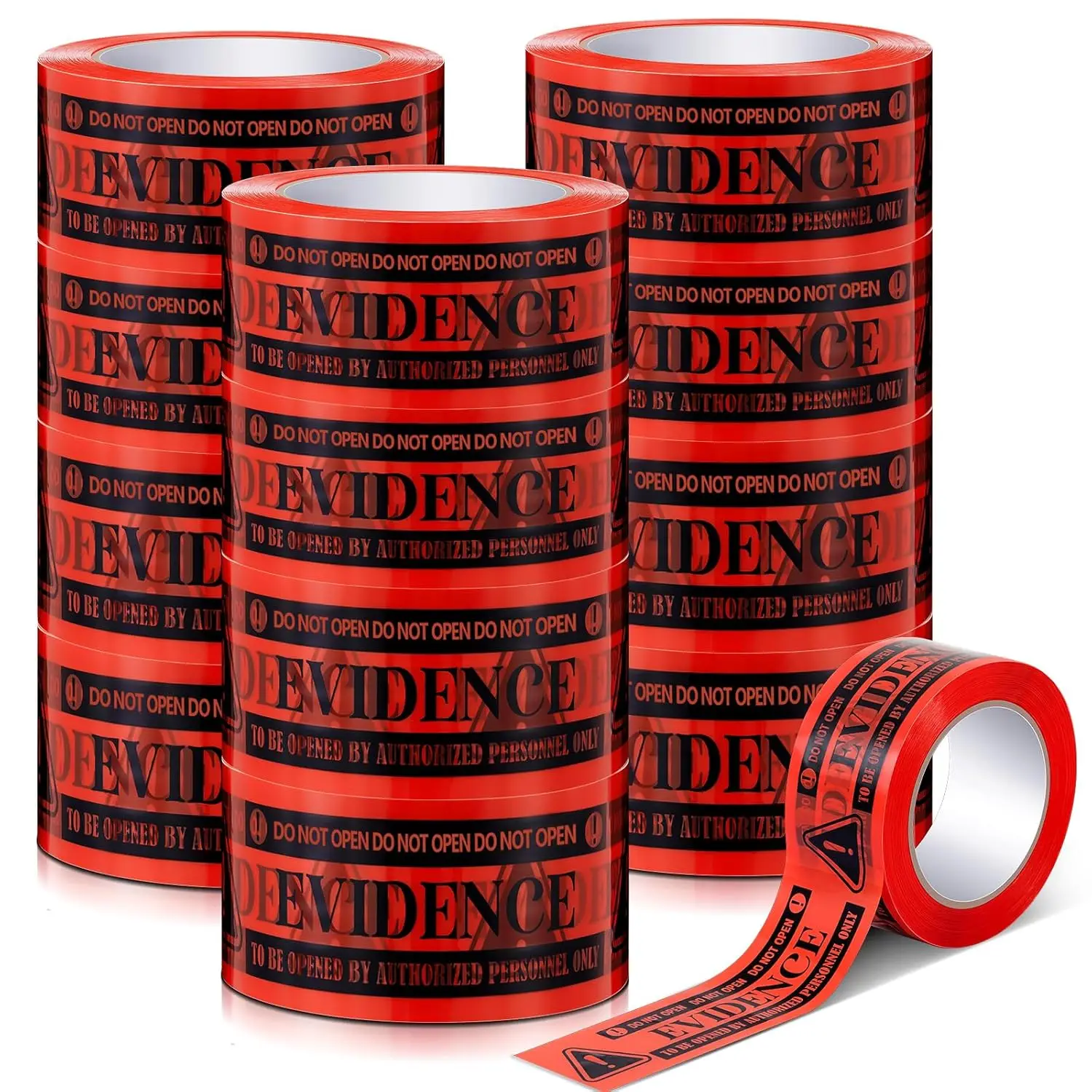 12 Rolls Red Evidence Box Sealing Tape 3600ft Total Sealing Evident Packaging Tapes for Evidence Collection Shipment Pol
12 Rolls Red Evidence Box Sealing Tape 3600ft Total Sealing Evident Packaging Tapes for Evidence Collection Shipment Pol