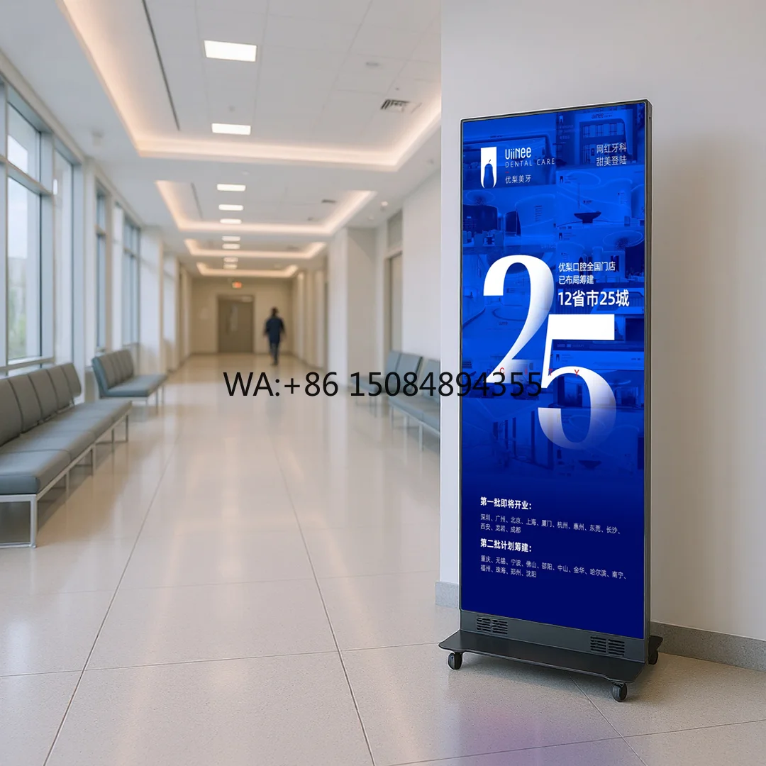 GOB P2.5 Indoor/Outdoor LED Poster Screen Wall with Stand High Brightness 600cd 3-Year Warranty
GOB P2.5 Indoor/Outdoor LED Poster Screen Wall with Stand High Brightness 600cd 3-Year Warranty