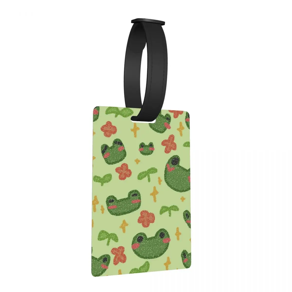 Cute Froggy Pattern Adorable Frog With Flowers Luggage Tags Travel Portable Baggage Boarding Tag Label Holder ID Name Address
Cute Froggy Pattern Adorable Frog With Flowers Luggage Tags Travel Portable Baggage Boarding Tag Label Holder ID Name Address
