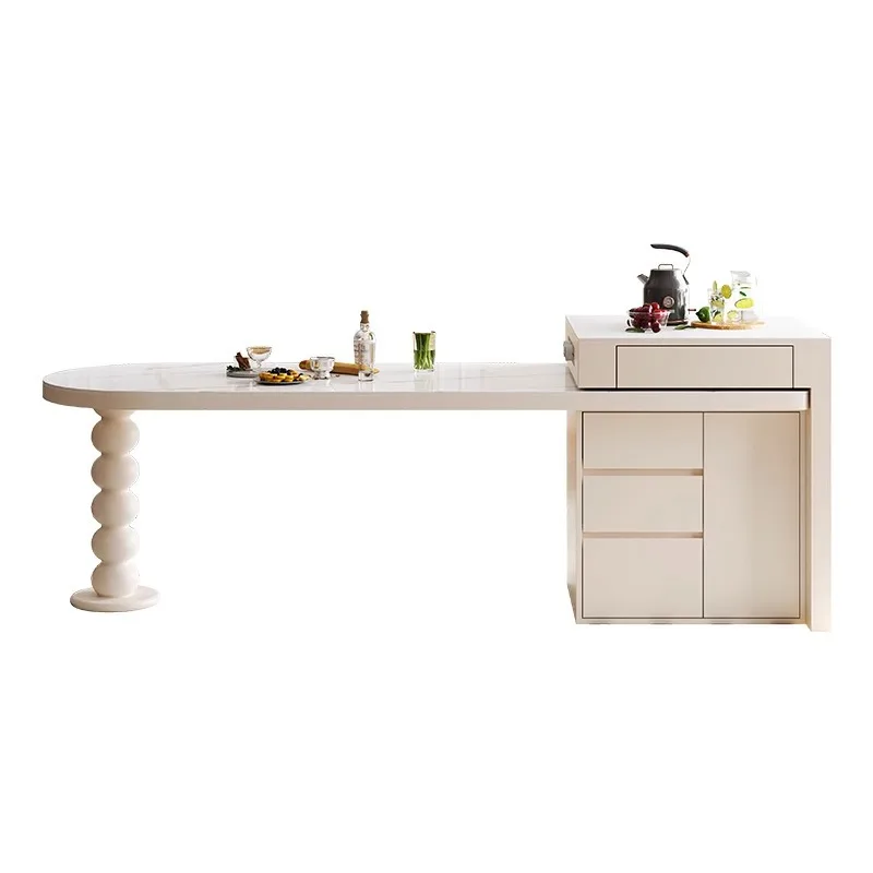 Обеденный стол-трансформер Shimadai French Cream Wind: многофункциональный, компактный, с изогнутой столешницей для дома
Обеденный стол-трансформер Shimadai French Cream Wind: многофункциональный, компактный, с изогнутой столешницей для дома