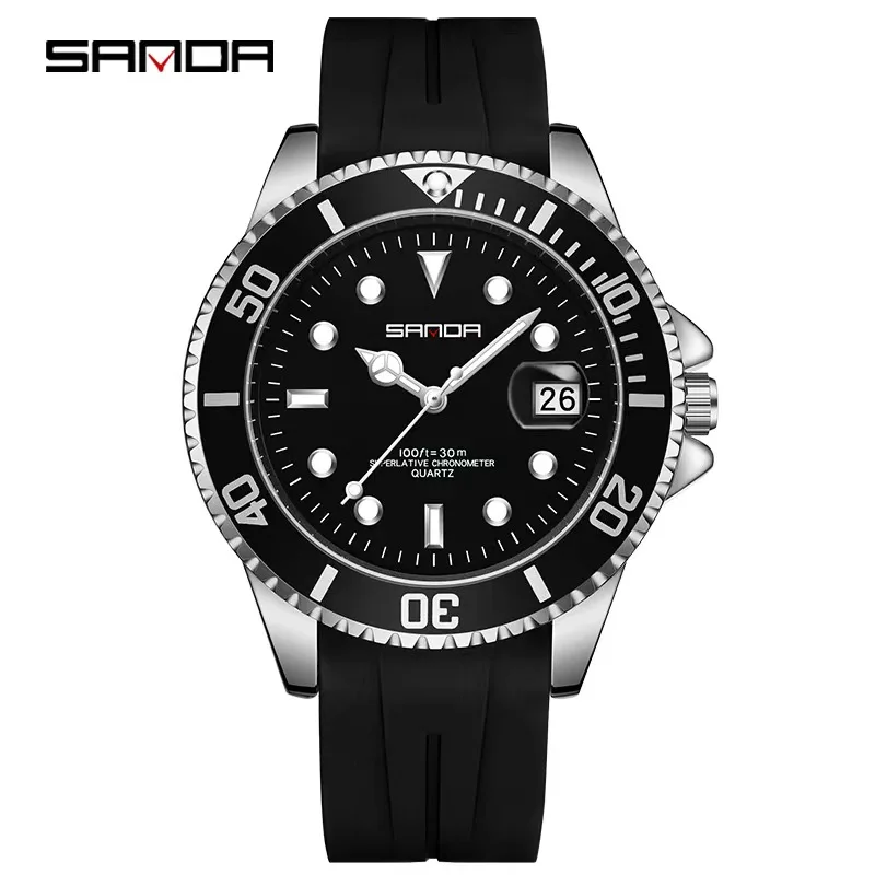 SANDA 7018 Watches Top Brand Luxury Waterproof Silicone Quartz Clock Men Relogio Masculino Hot Sell Men Quatrz Watch Sport Mens
SANDA 7018 Watches Top Brand Luxury Waterproof Silicone Quartz Clock Men Relogio Masculino Hot Sell Men Quatrz Watch Sport Mens