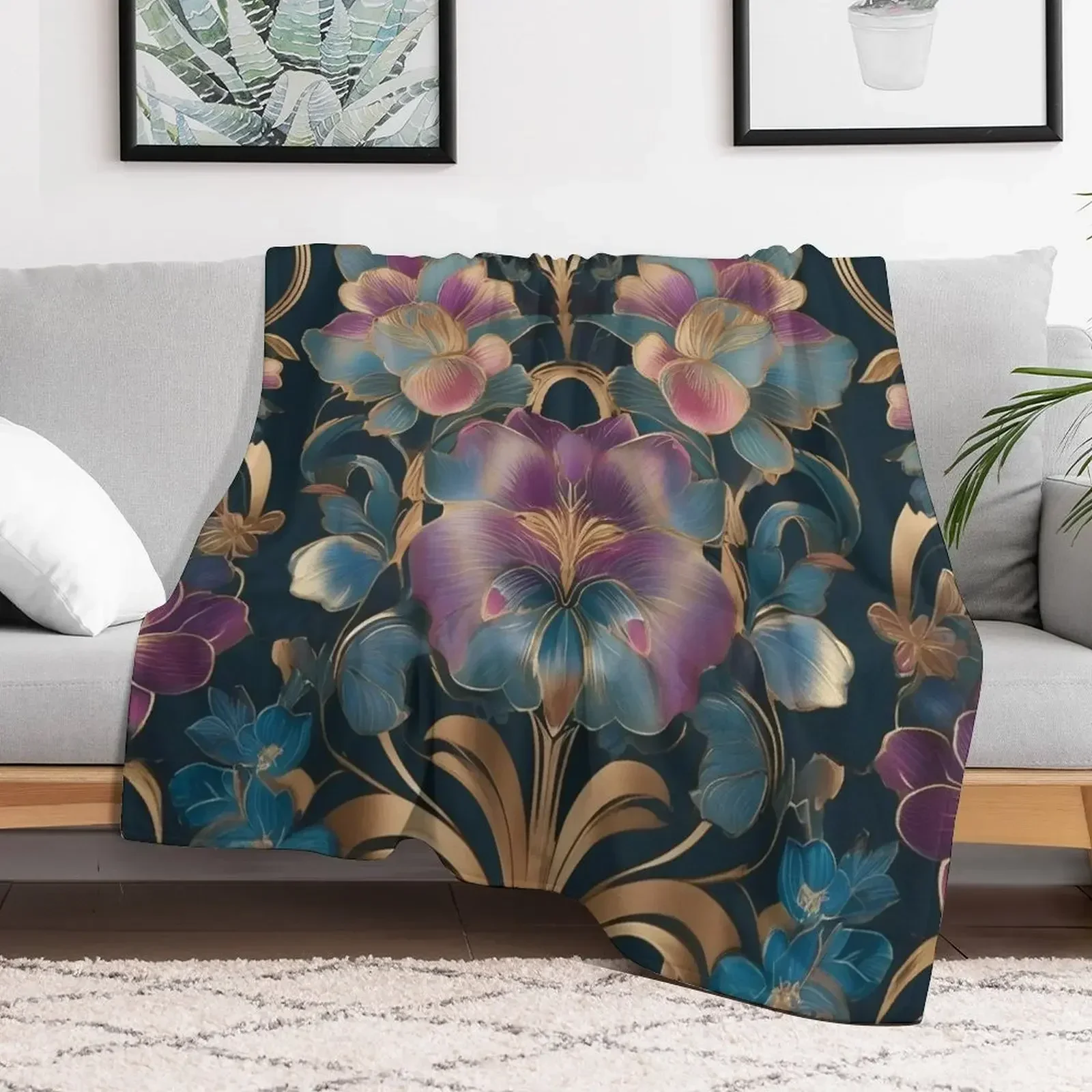 Art Deco Purple Gold Flower Pattern Throw Blanket Soft Big For Sofa Thin Cute Plaid Blankets For Bed Blankets
Art Deco Purple Gold Flower Pattern Throw Blanket Soft Big For Sofa Thin Cute Plaid Blankets For Bed Blankets