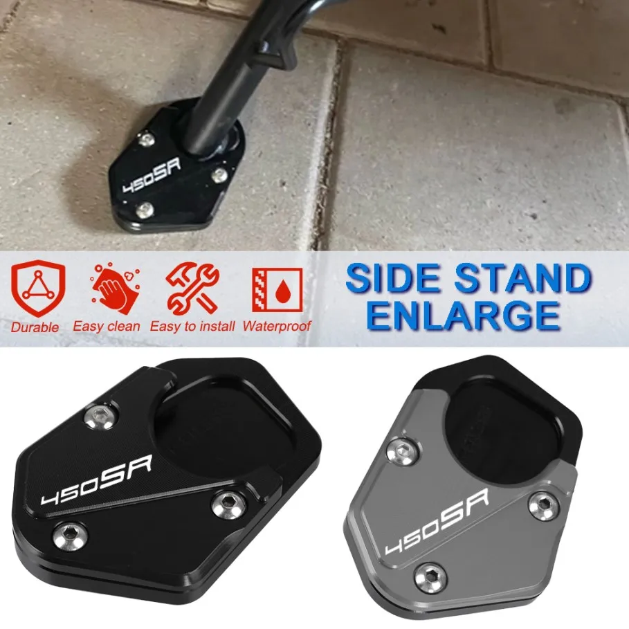 2022 2023 2024 New Motorcycle FOR CFMOTO 450SR 450SS 450NK 450 SR SS NK Side Stand Enlarger Sled Sidestand Kickstand Foot Pads
2022 2023 2024 New Motorcycle FOR CFMOTO 450SR 450SS 450NK 450 SR SS NK Side Stand Enlarger Sled Sidestand Kickstand Foot Pads