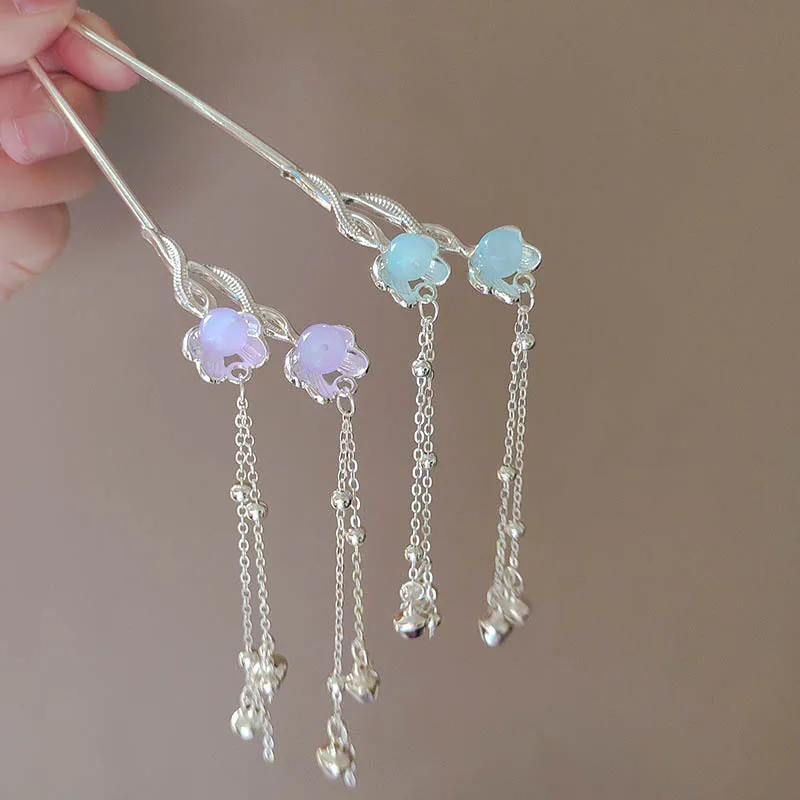 Заколки с кисточками-колокольчиками, высококачественные заколки для волос, украшения для тряски, заколки и аксессуары Hanfu и Cheongsam
Заколки с кисточками-колокольчиками, высококачественные заколки для волос, украшения для тряски, заколки и аксессуары Hanfu и Cheongsam