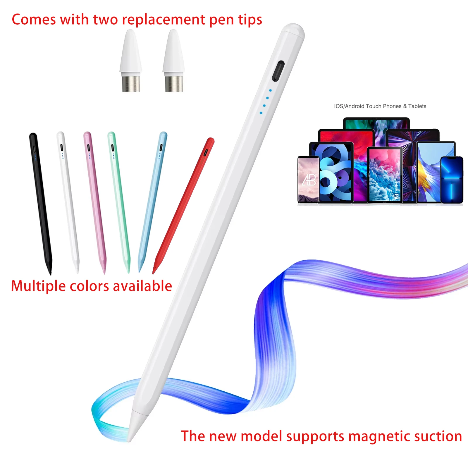 NEW 2025 Universal Stylus Pen For Android IOS Capacitive Screen Touch Pen For IPad Huawei Xiaomi Samsung Tablet Stylu pencil
NEW 2025 Universal Stylus Pen For Android IOS Capacitive Screen Touch Pen For IPad Huawei Xiaomi Samsung Tablet Stylu pencil