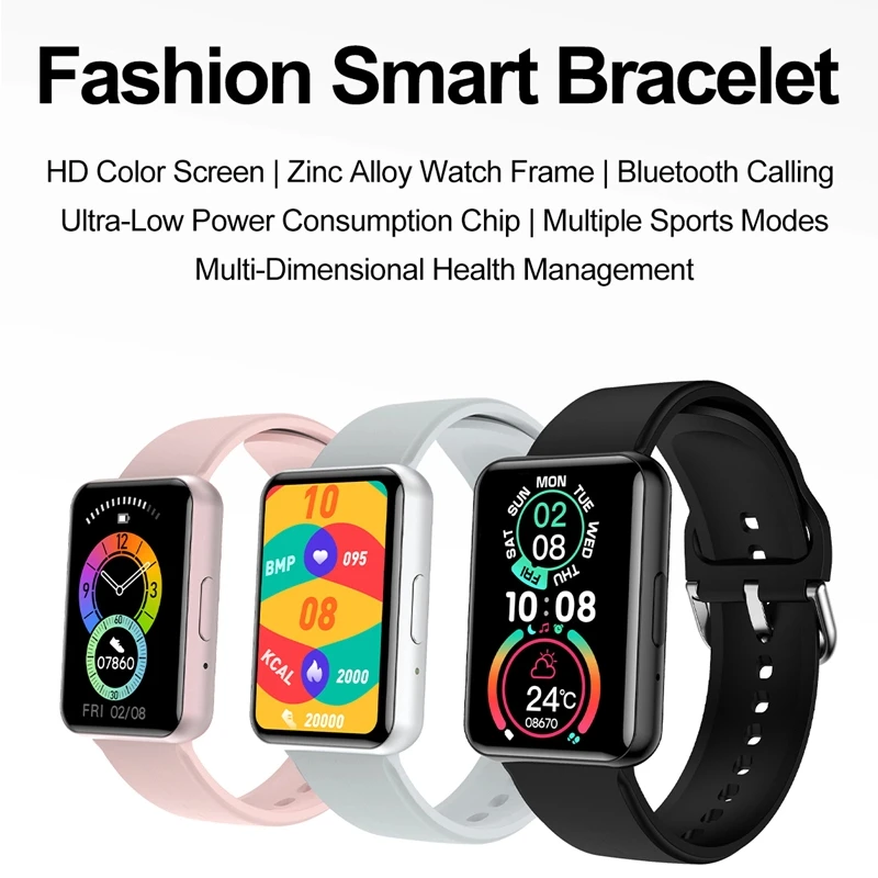 Смарт-браслет 1,6-дюймовый полноэкранный сенсорный Bluetooth-вызов Мониторинг здоровья Спортивный браслет Bluetooth-вызов Интеллектуальное напоминание
Смарт-браслет 1,6-дюймовый полноэкранный сенсорный Bluetooth-вызов Мониторинг здоровья Спортивный браслет Bluetooth-вызов Интеллектуальное напоминание