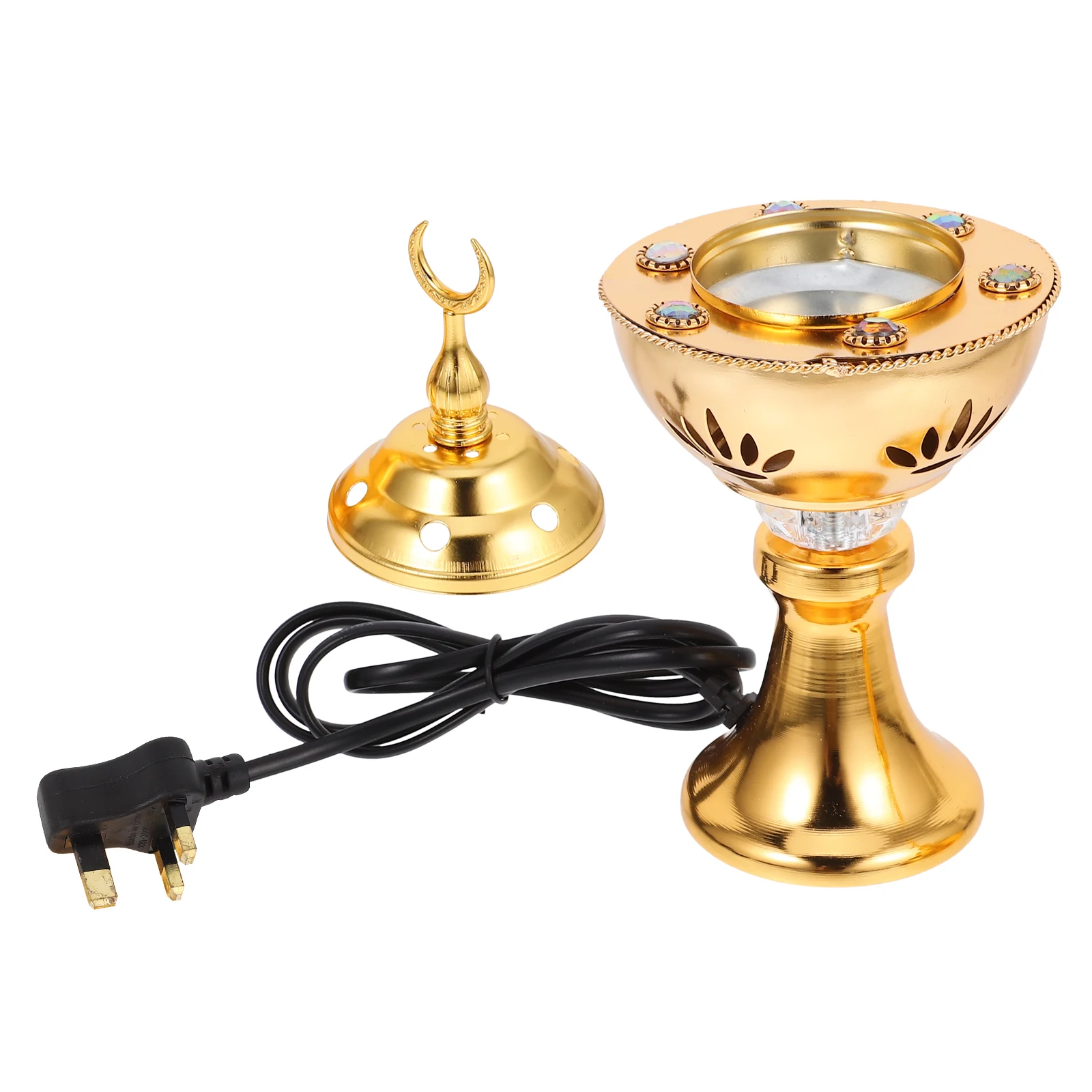 Electric Bakhoor Burner Censer Incense Holder Aroma Stove Home Decor Diffusers Essential Oils Warmer Purify Stress
Electric Bakhoor Burner Censer Incense Holder Aroma Stove Home Decor Diffusers Essential Oils Warmer Purify Stress