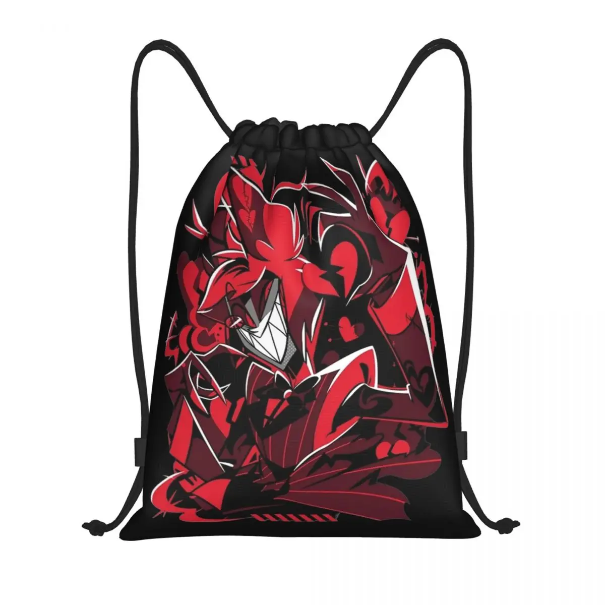 Hazbins Hotels Alastor Рюкзак на шнурке Спортивная спортивная сумка Рюкзак на шнурке для бега
Hazbins Hotels Alastor Рюкзак на шнурке Спортивная спортивная сумка Рюкзак на шнурке для бега