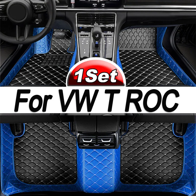Автомобильные коврики для VW T ROC 2020 ~ 2022, Автомобильный Центр прямых поставок, аксессуары для интерьера, кожаные коврики, накладки для ног
Автомобильные коврики для VW T ROC 2020 ~ 2022, Автомобильный Центр прямых поставок, аксессуары для интерьера, кожаные коврики, накладки для ног
