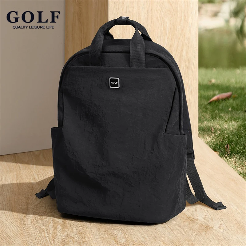 GOLF QUALITY Women's Fashion Travel Backpack Nylon Waterproof 14-Inch Laptop Bag Multifunctional Dual Shoulder Schoolbag
GOLF QUALITY Women's Fashion Travel Backpack Nylon Waterproof 14-Inch Laptop Bag Multifunctional Dual Shoulder Schoolbag