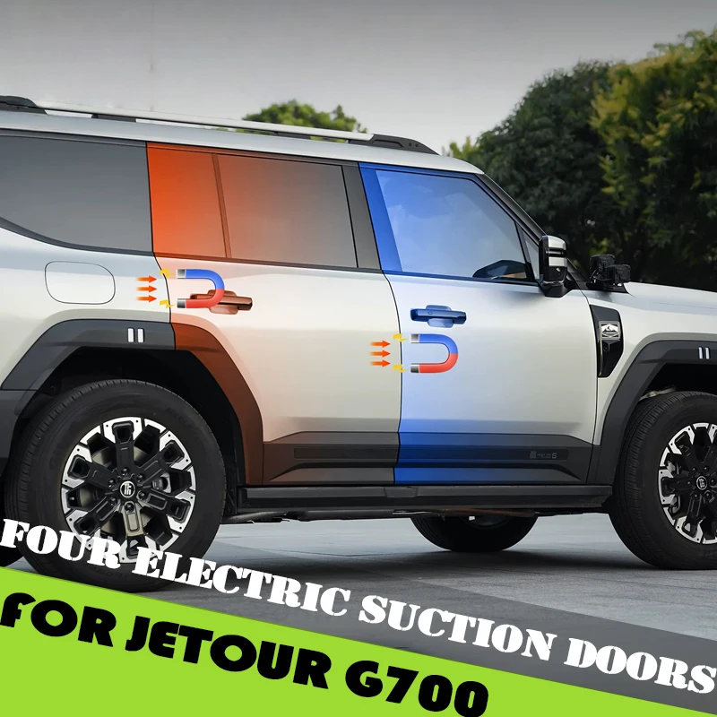 Four Door Electric Suction Door Fit for JETOUR G700 Modified Car Intelligent Electric Suction Lock Silent Suction Accessories
Four Door Electric Suction Door Fit for JETOUR G700 Modified Car Intelligent Electric Suction Lock Silent Suction Accessories