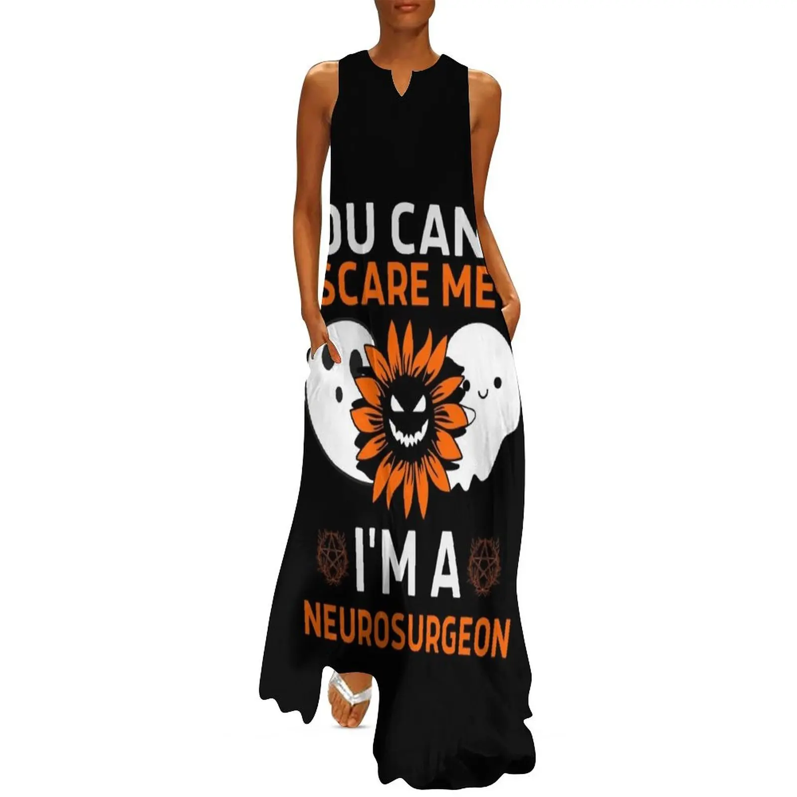 You Can't Scare Me I'm Neurosurgeon halloween costume vintage floral ghost funny Long Dress Beachwear clothes for woman
You Can't Scare Me I'm Neurosurgeon halloween costume vintage floral ghost funny Long Dress Beachwear clothes for woman